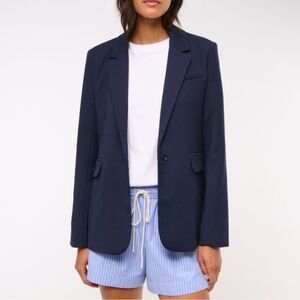 Abercrombie | Navy Single-Button Women’s Blazer
